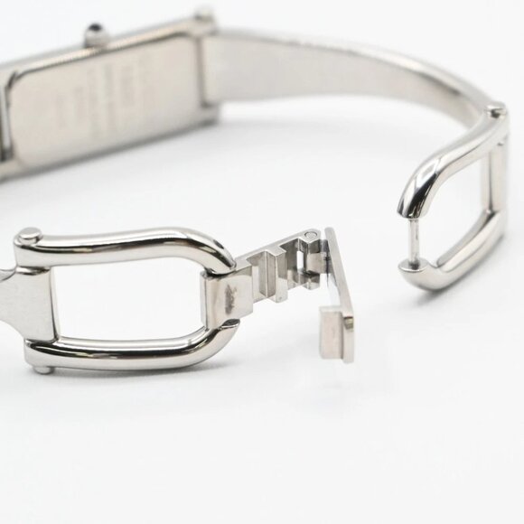 GUCCI 1500L 12 mm Quartz Bangle Bracelet Watch Stainless Steel Silver main image 6